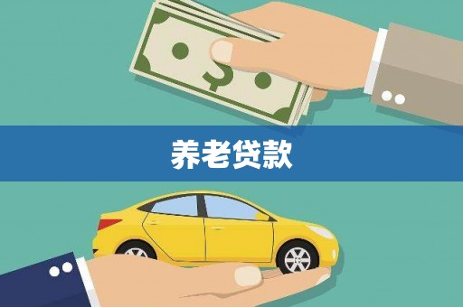岳阳养老贷款