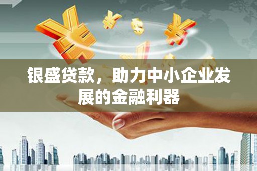 岳阳银盛贷款，助力中小企业发展的金融利器