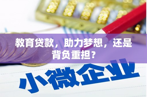 岳阳教育贷款，助力梦想，还是背负重担？