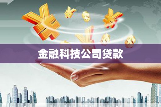 岳阳金融科技公司贷款