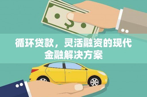 岳阳循环贷款，灵活融资的现代金融解决方案