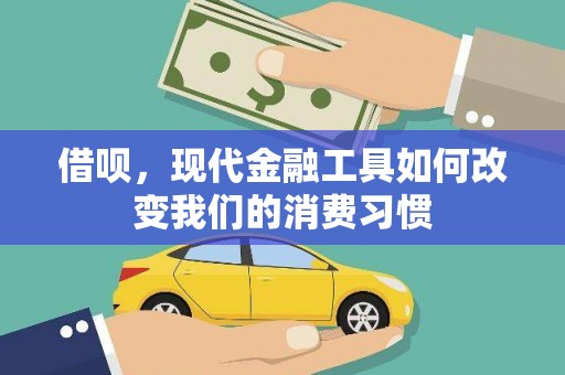 岳阳借呗，现代金融工具如何改变我们的消费习惯