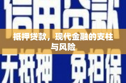 岳阳抵押贷款，现代金融的支柱与风险