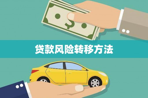 岳阳贷款风险转移方法