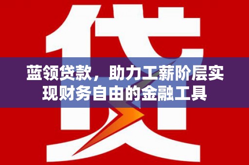 岳阳蓝领贷款，助力工薪阶层实现财务自由的金融工具