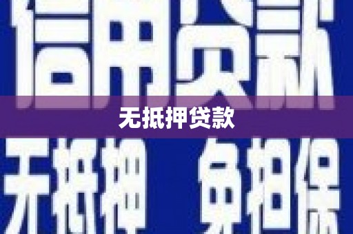 岳阳无抵押贷款