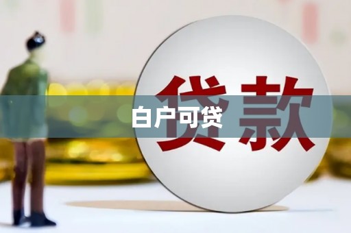 岳阳白户可贷