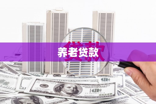 岳阳养老贷款