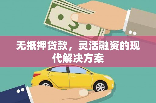 岳阳无抵押贷款，灵活融资的现代解决方案