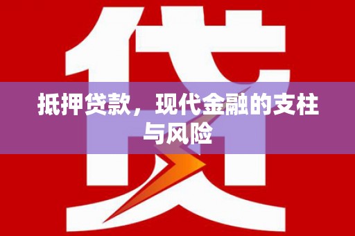 岳阳抵押贷款，现代金融的支柱与风险